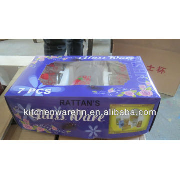 Hao nai welcomed drinking glass products,drinking glass set
